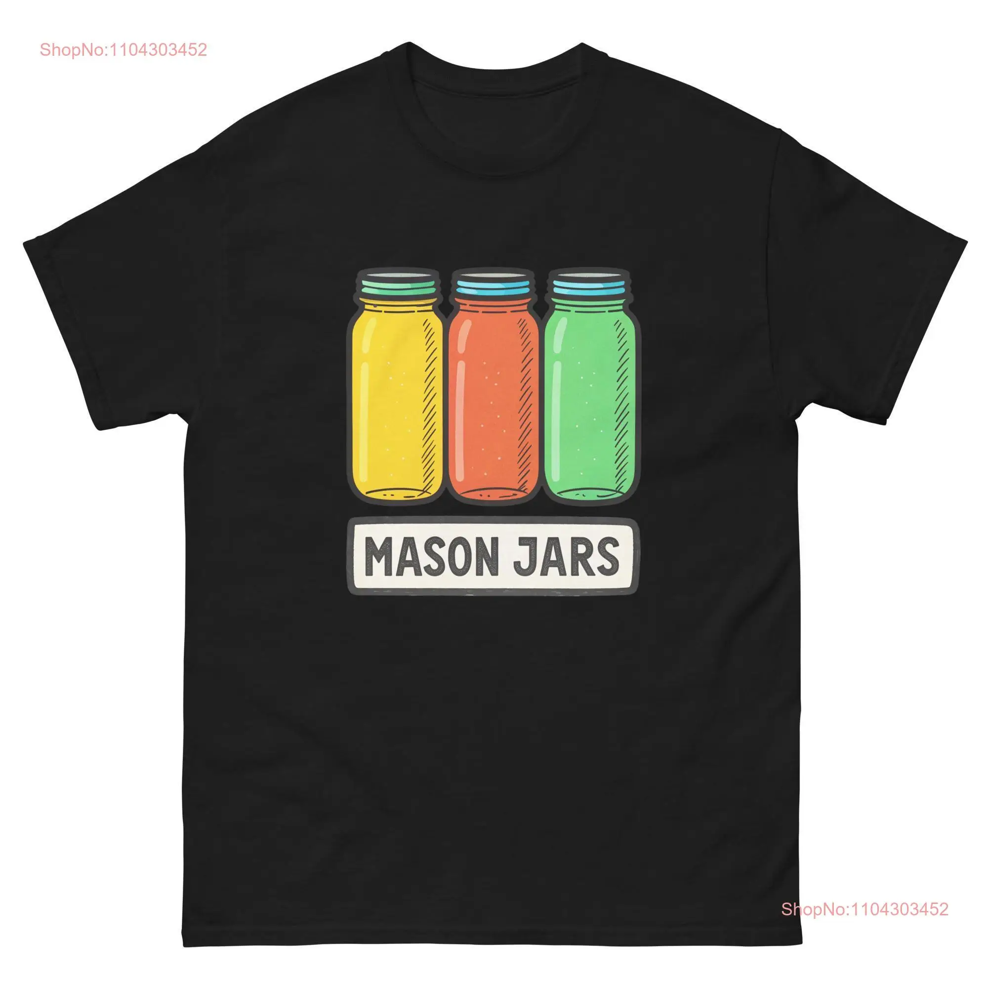 Mason Jar T Shirt Baking Kitchen Supplies Farming Life Rural Agriculture Style long or short sleeves