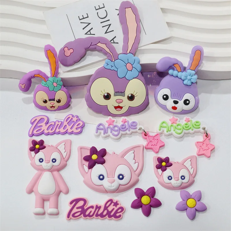 

Disney three-dimensional star Dailuling Nabelle large PVC soft glue DIY patch children's slipper accessories decoration