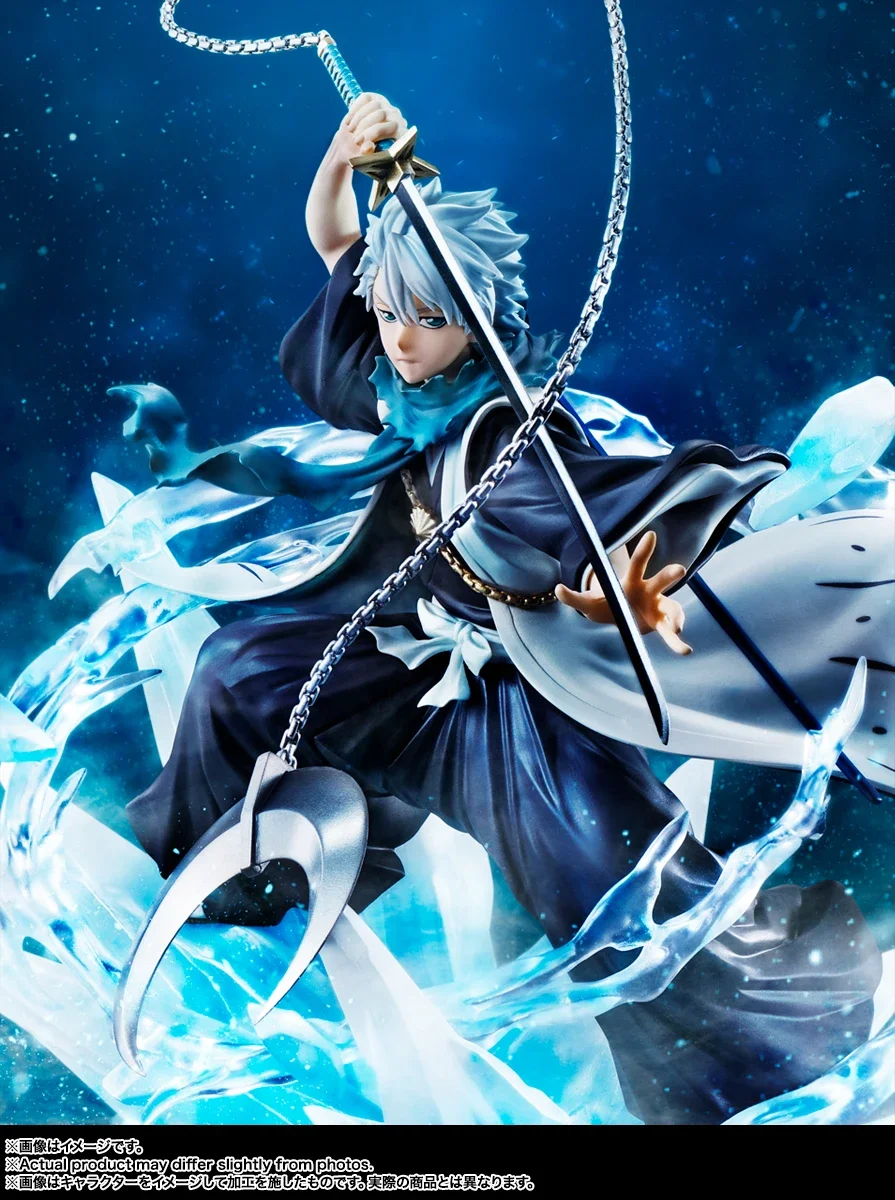 BANDAI-Original Anime figura modelo brinquedos para meninos, coleção de ação, Bandai Figuarts Zero, Ichigo, Kurosaki, HitsugayaToushirou, Em estoque