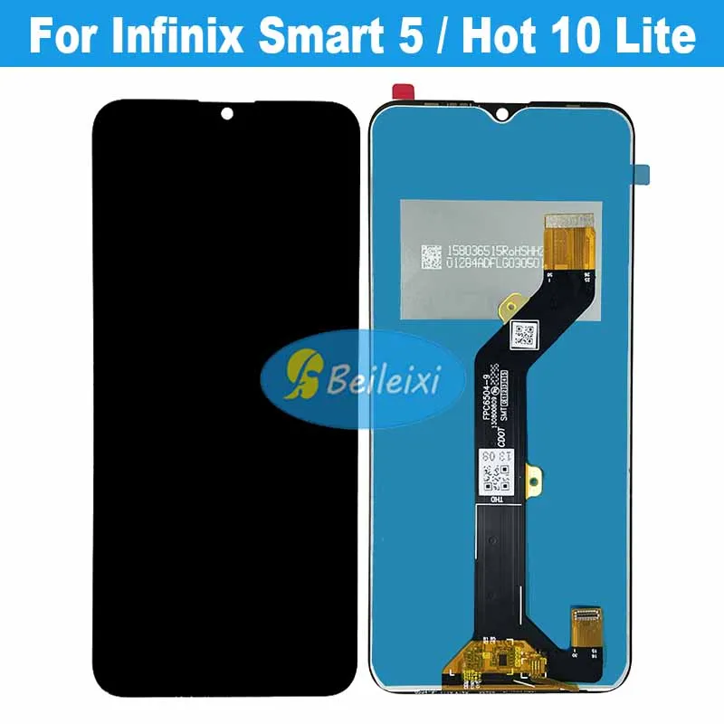 

For Infinix Smart 5 X657 X657C LCD Display Touch Screen Digitizer Assembly For Infinix Hot 10 Lite X657B Replacement Parts