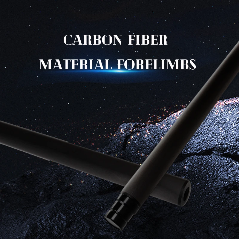 Customized 100% Carbon Fiber Shaft Billiard Pool Cue Stick 10/12/12.4/12.9/13.9mm Shaft Uni-loc Joint Single Shaft