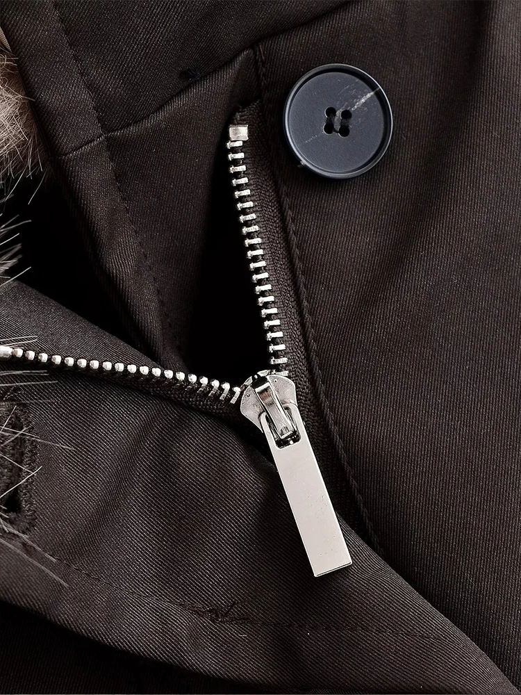 유럽 스타일 신상 여성 패션 다용도 심플 탈부착 가능한 퍼 칼라 윈드브레이커 재킷