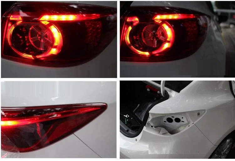 2014 2015 2016 Led Rear Lights Fit For Mazda Axela Mazda3 2017 2018 2019 Tail Lamp Lamps With Led Brake Turn Signal Lights 2021