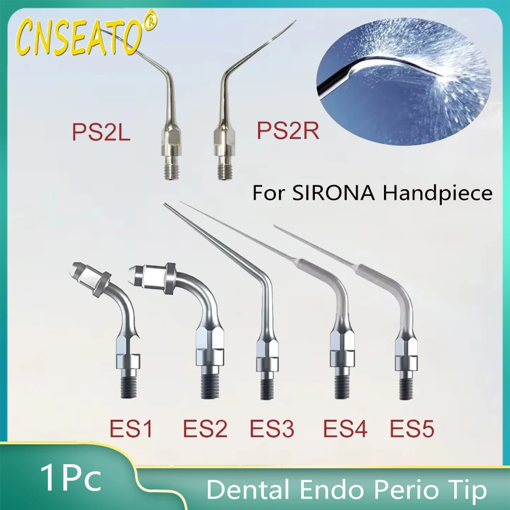 

1 шт. стоматологический скалер с наконечником 95 ° /120 ° Endo Perio, отбеливание зубов, подходит для ультразвукового скалера SIRONA ES1/2/3/4/5 PS2L/PS2R, нержавеющая сталь