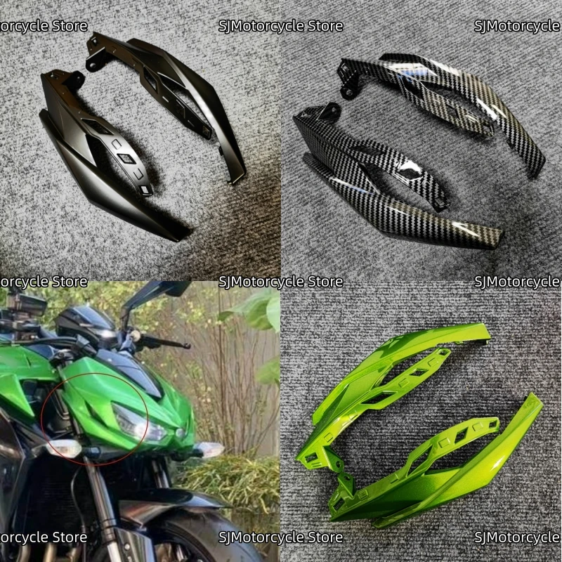 

Motorcycle Headlight Fairing Side Covers Cowls Fit For Kawasaki Z1000 2014 2015 2016 2017 2018 2019 2020 2021-2023