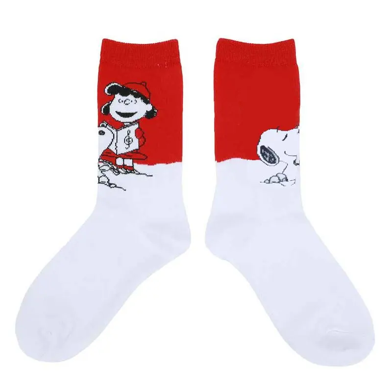 Chaussettes de Noël Anime SnoAmendements pour femmes, Chaussettes en coton à tube moyen, Chaussettes de sport aérées pour étudiants, Cadeaux Kawaii, Cadeaux, Jouet