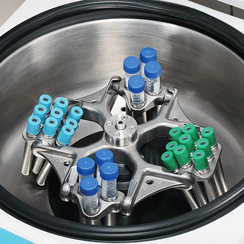 WEIAI Lab Multi Purpose Clinical Centrifuge With Rotor Kit DM0636 Max Capacity 100 mLx4 Centrifuge