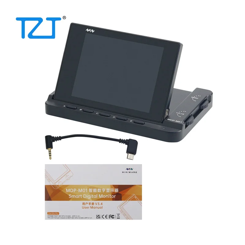 

TZT MDP-M01 Smart Digital Monitor Display Control Module w/ 2.8" Screen for MDP-P906 Power Supply Module