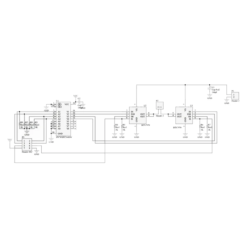4X BTS7960 43A وحدة تشغيل محرك عالي الطاقة/وحدة تشغيل السيارة الذكية لـ Arduino Current Limit-B51B #5