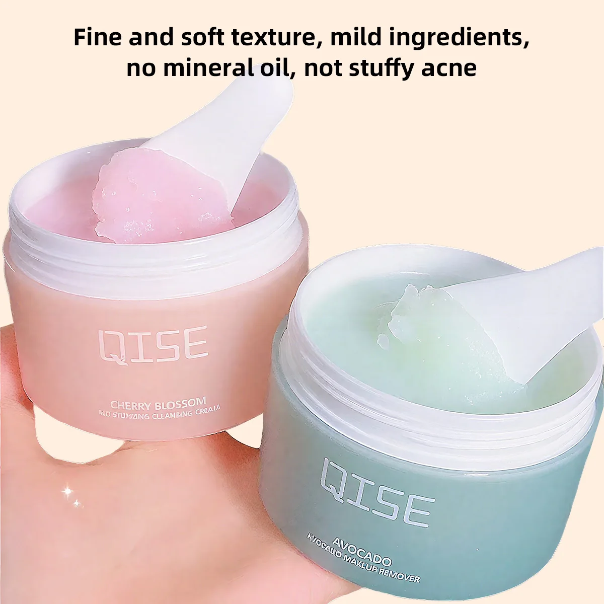 クレンジングバームは、2 in 1のクレンザーとリムーバーで、深く洗浄し、乳化しやすく、乾燥せずに潤いを与えます。