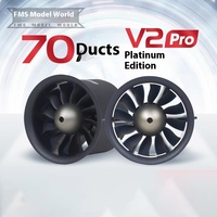 FMS model aircraft accessories 70mm Pro12 blade duct power group internal conversion for 6S does not support 4S upgrade version