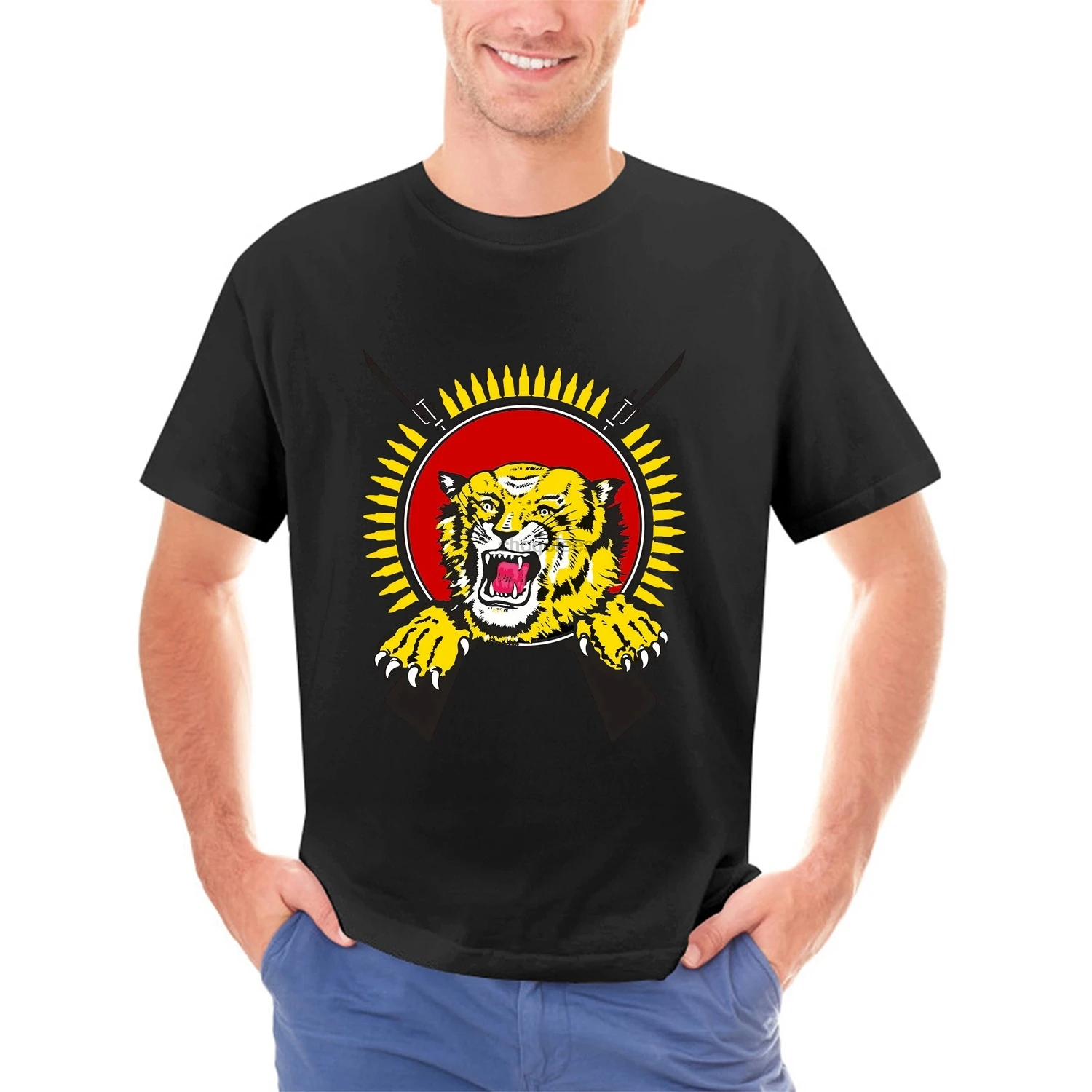 Tamil Tiger Tshirt  Tiger Shirt  Tiger King  Vintage T Shirt 1990s  Tamil Tiger Tshirt  Tiger Shirt  Tiger King  Vintage T Shirt