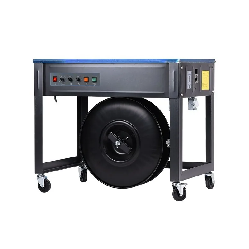 

Automatic Carton Strapping Machine Semi-Automatic Bundling Machine Dual-Motor High-Table Semi-Automatic Strapping Machine