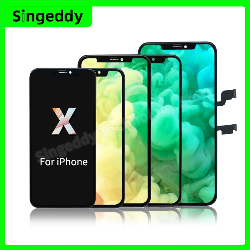 

LCD Screen For iPhone X Display Touch LCDs Replacement Complete Digitizer Assembly Mobile Phone Repair Parts