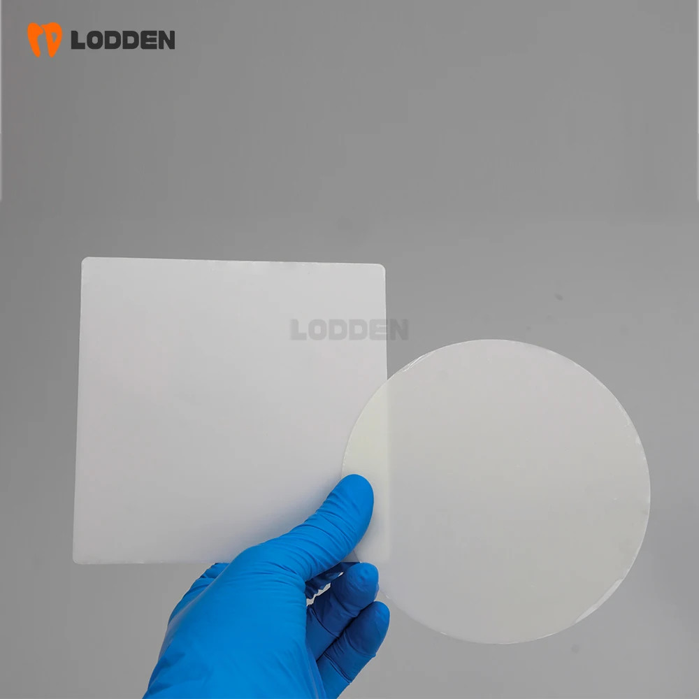 10pcs/bag Dental White Veneer Sheet Film Dental Snap on Sheets for Retainers and Braces Cosmetic Splint