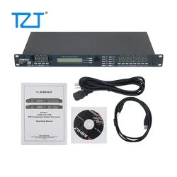 TZT 4.8SP 110V/220V Digital DSP Audio Processor Original Software 4 Input 8 Output Professional Sound System
