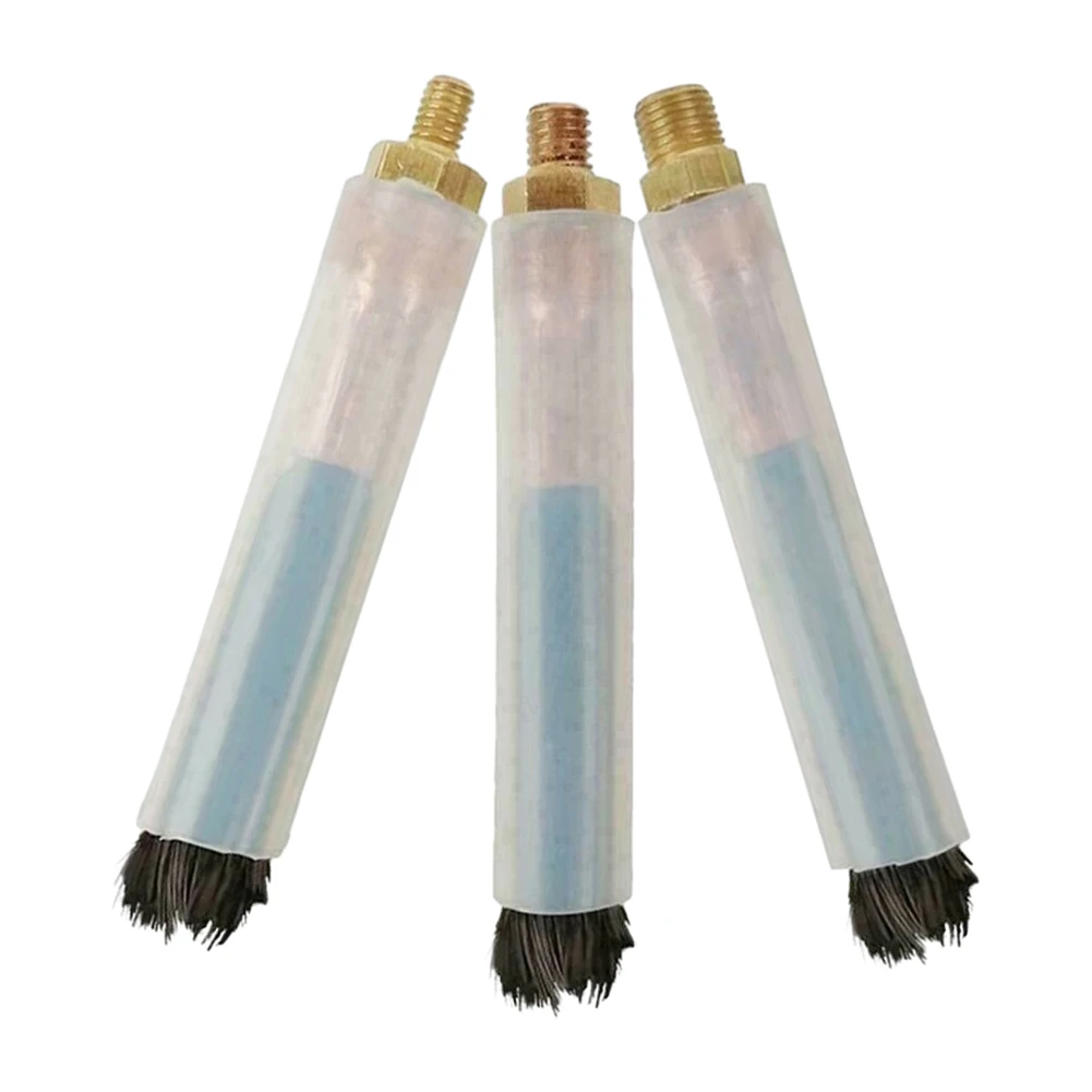 M6/M8/M10Thread Carbon Fibre Weld Cleaning Brush TIG WIG MIG Polish Stainless Steel Welds Cleaning Brush