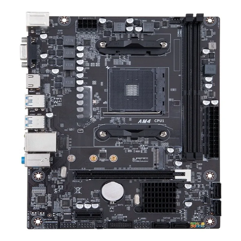 

Parts for South China Gold A520M-VH desktop main board AM4 pin game SATA3.0 64GB PCI Express3