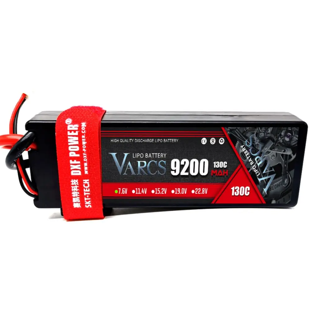 VARCS 2S 7.6V 9200mAh bateria Lipo 14.8V 15.2V 22.2V 11.1V 6S 4S 3S 5200mAh 7000mAh 8000mAh 8400mAh 6750mAh 6500mAh dla samochodu RC