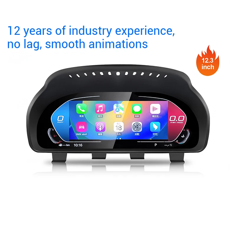 Suitable For Bmw F10 F1 F18 Full Lcd Instrument Panel With Carplay Function Mobile Phone Interconnection 7 Ui Options