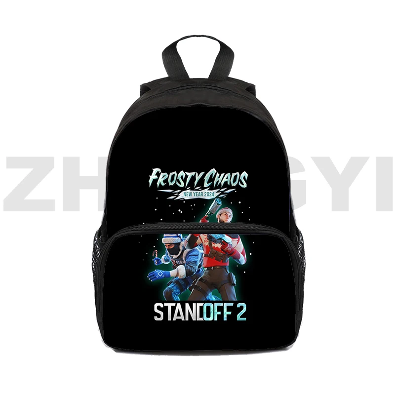 

Classic Game Standoff 2 Print Backpacks 16 Inch Anime School Backpack for Primary Students Mini Women Travel Bag Kids Bookbag