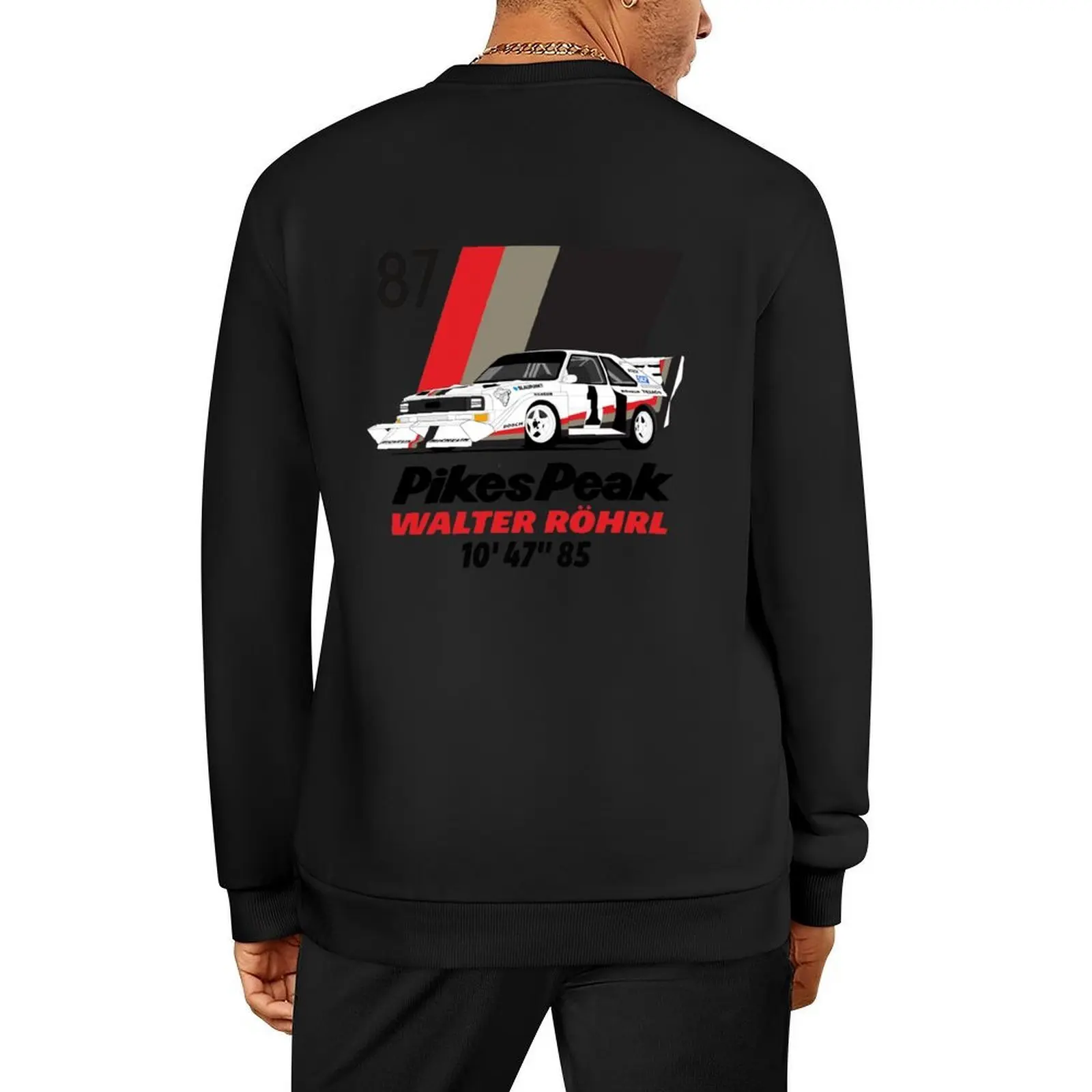

Walter Rohrl Pikes peak 87 Pullover men's clothing men clothing men's winter sweater mens clothing sweatshirts for men