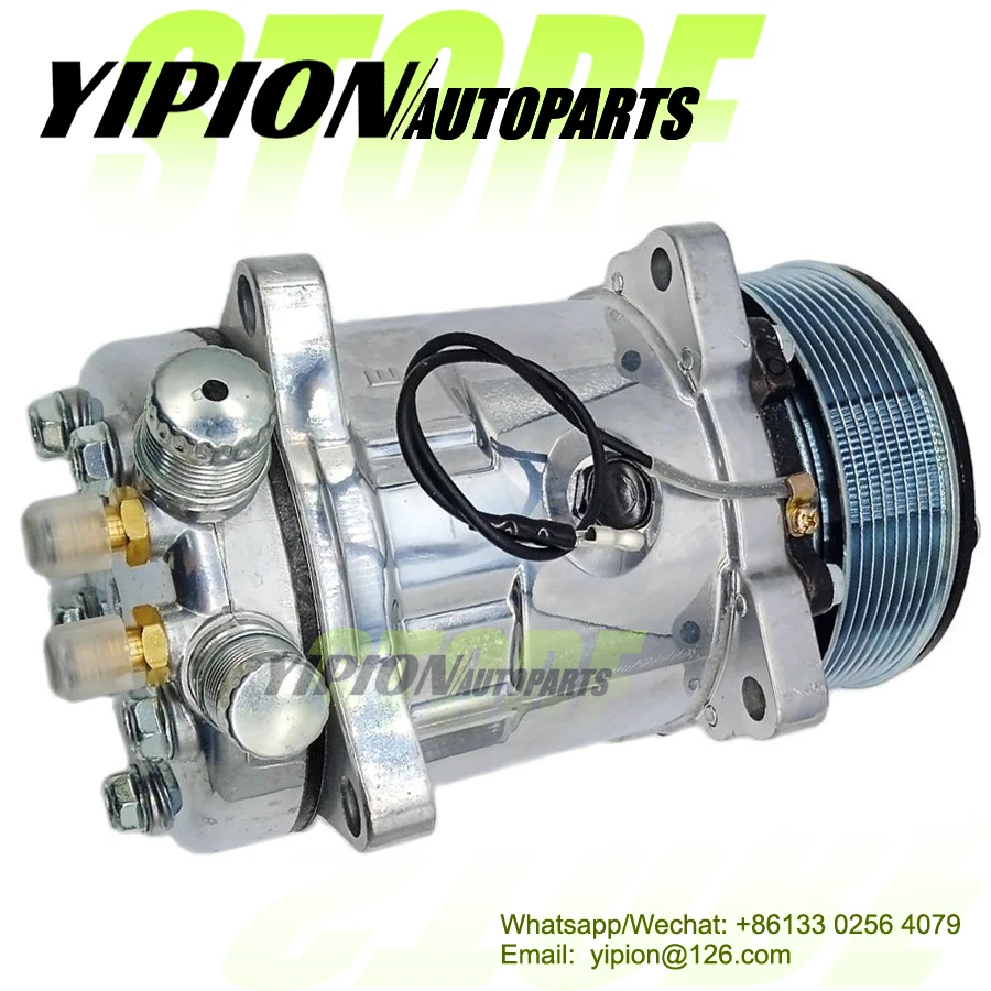 

For Sanden 5H14 508 8390 SD508 SD5H14 Universal auto car air ac compressor with 2pk pulley 12V/24V