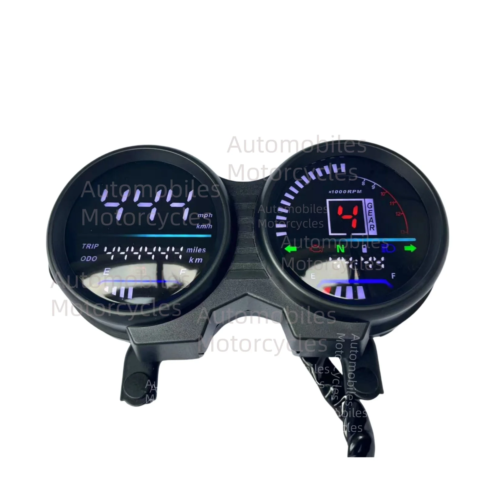 أفضل أكسسوارات مكنة بوكسر: تقييم شامل لعداد رقمي LED لدراجة Bajaj Boxer CT125 وKawasaki CT125