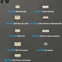 GSF 1PC For PS4 PS5 3/4/12/14/16Pin Connect Female Socket For Console Motherboard & Power Supply Board JDM-001 011 030 040 050