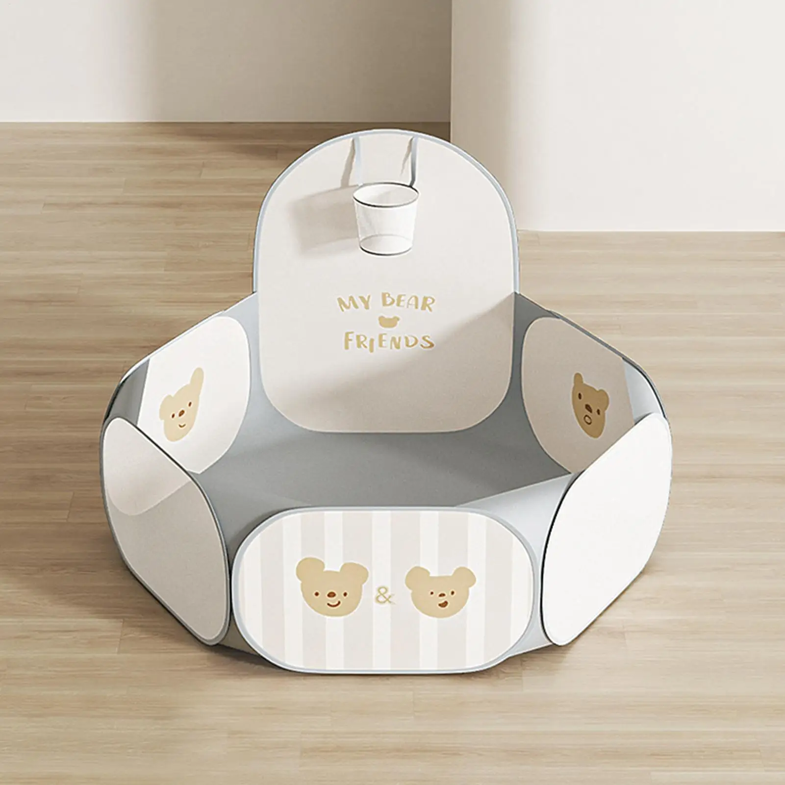 어린이용 볼풀 접이식 놀이펜 놀이 텐트 남아 여아 실내외 거실 침실 놀이방 유아방용 볼풀