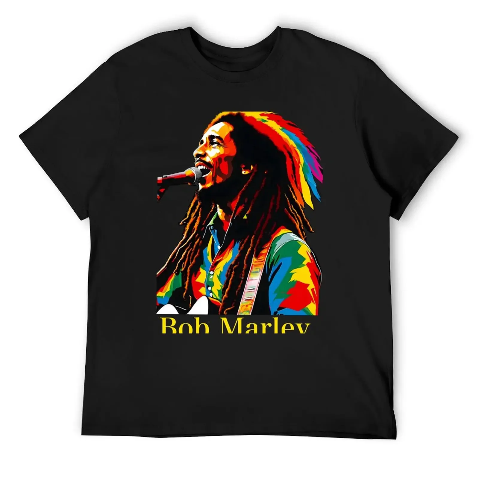 

Bob Marley T-Shirt anime figures blanks oversizeds cute clothes t shirt for men