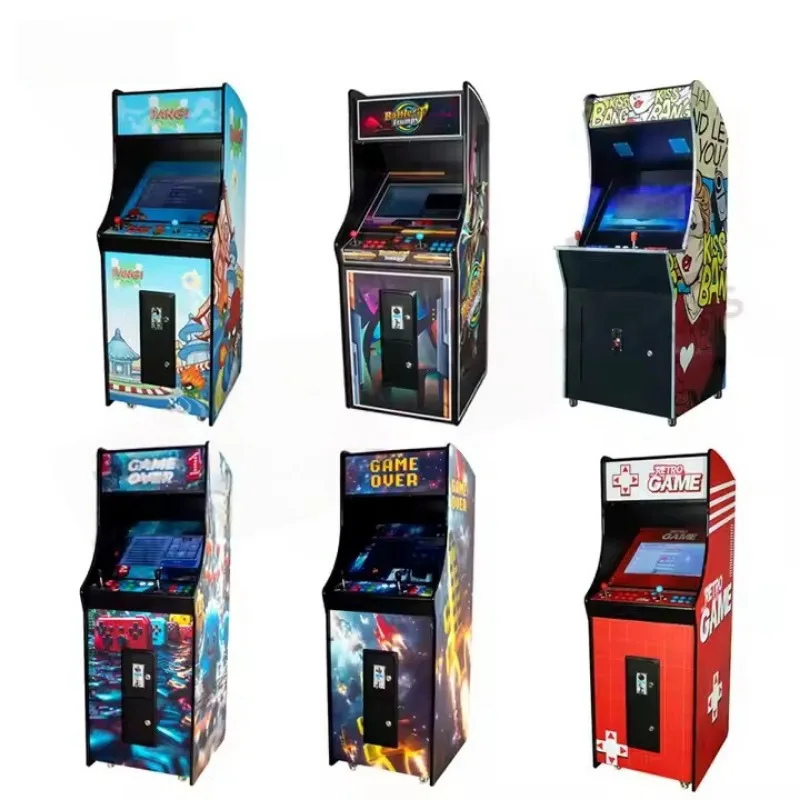 Classic retro vertical arcade game machine 22 inch screen coin-operated arcade fighting game machine