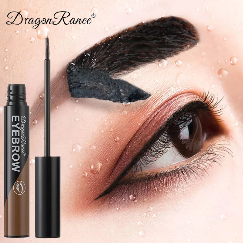 Peel-off Waterproof Tint Eyebrow Gel Makeup Long Lasting Eye Brow Enhancers Liquid Gel Tear Wear Easy Natural Brown Gray Tattoo