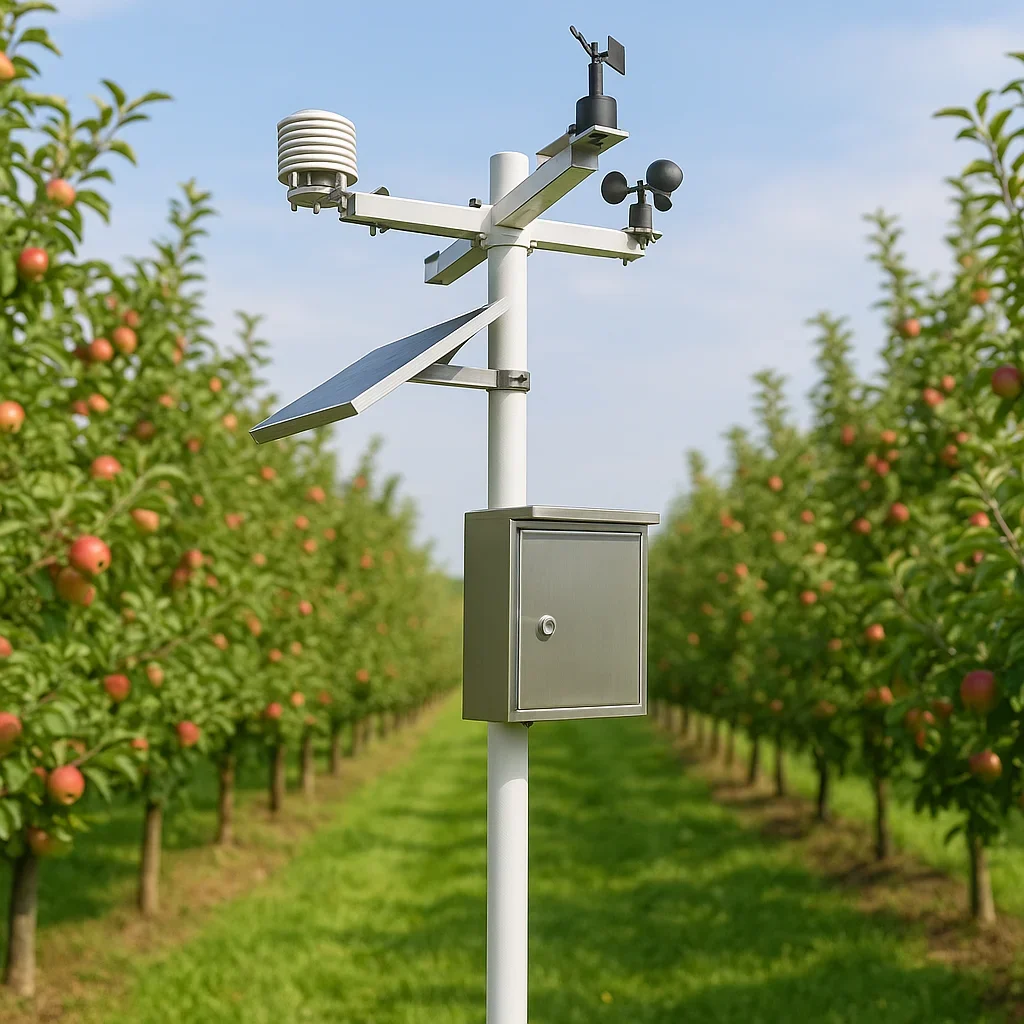 2026IoT Lorawan Pv Solar Power Professional Modbus Estacion Meteorologica Solar Automatic Wireless Wifi Weather Station