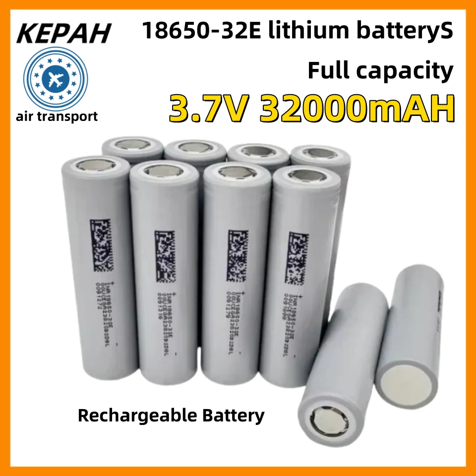 1-32pcs 18650 Battery 3200mah 3.6V High Discharge 3C for Power Tools 10A Power Cell Rechargeable Batteries Power High Discharge