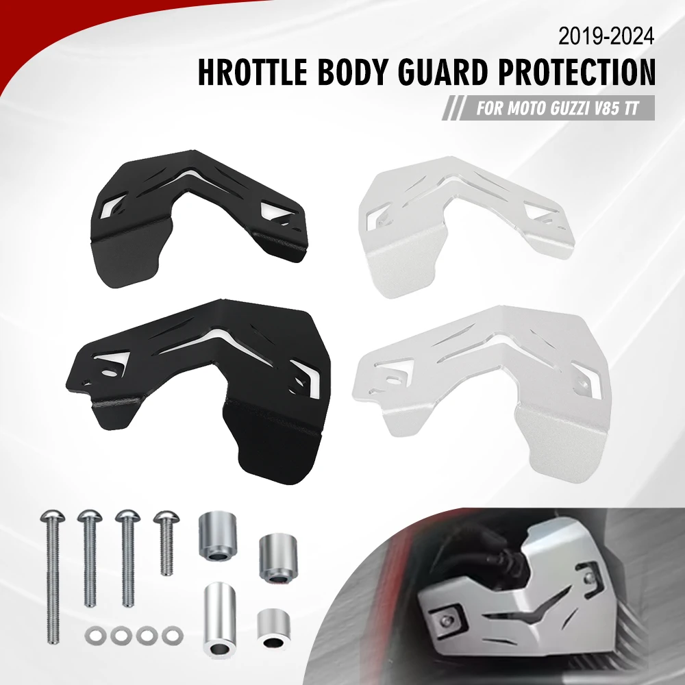 

Motorcycle Accessories For MOTO GUZZI V85 TT 2019-2024 Headlight Throttle Body Guard Protection Throttle Valves Protector Cover