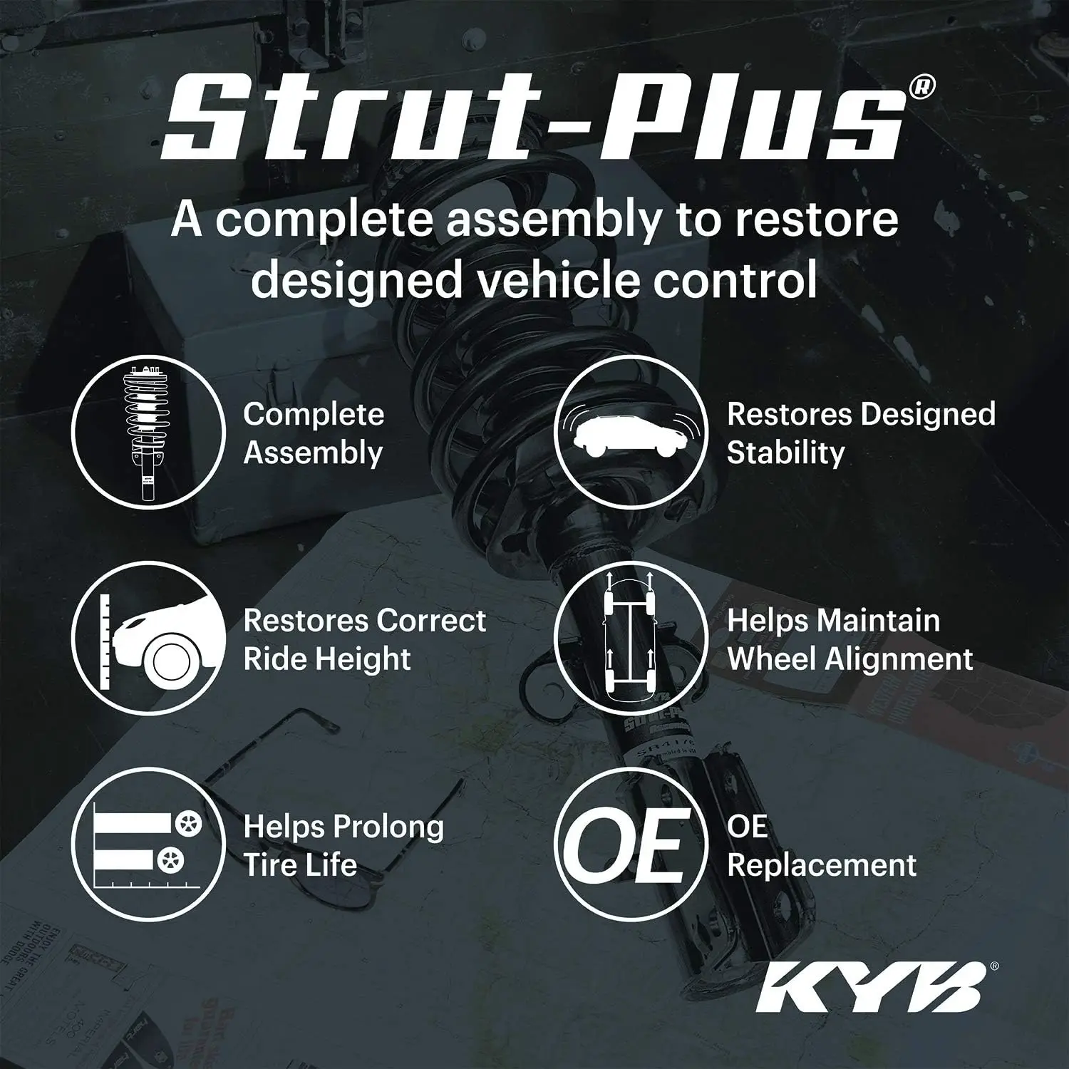SR4146 Strut Plus مجموعة وحدة الزاوية الكاملة