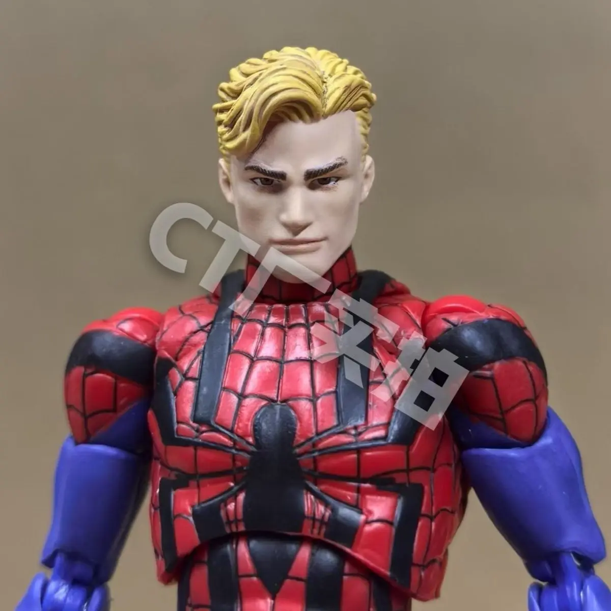 CT Toys Spiderman Mafex 143 Figure Ben Reilly Comic Ver Action Figure Ultimate Spider-Man Across the Spider-Verse Kid Toy Gift