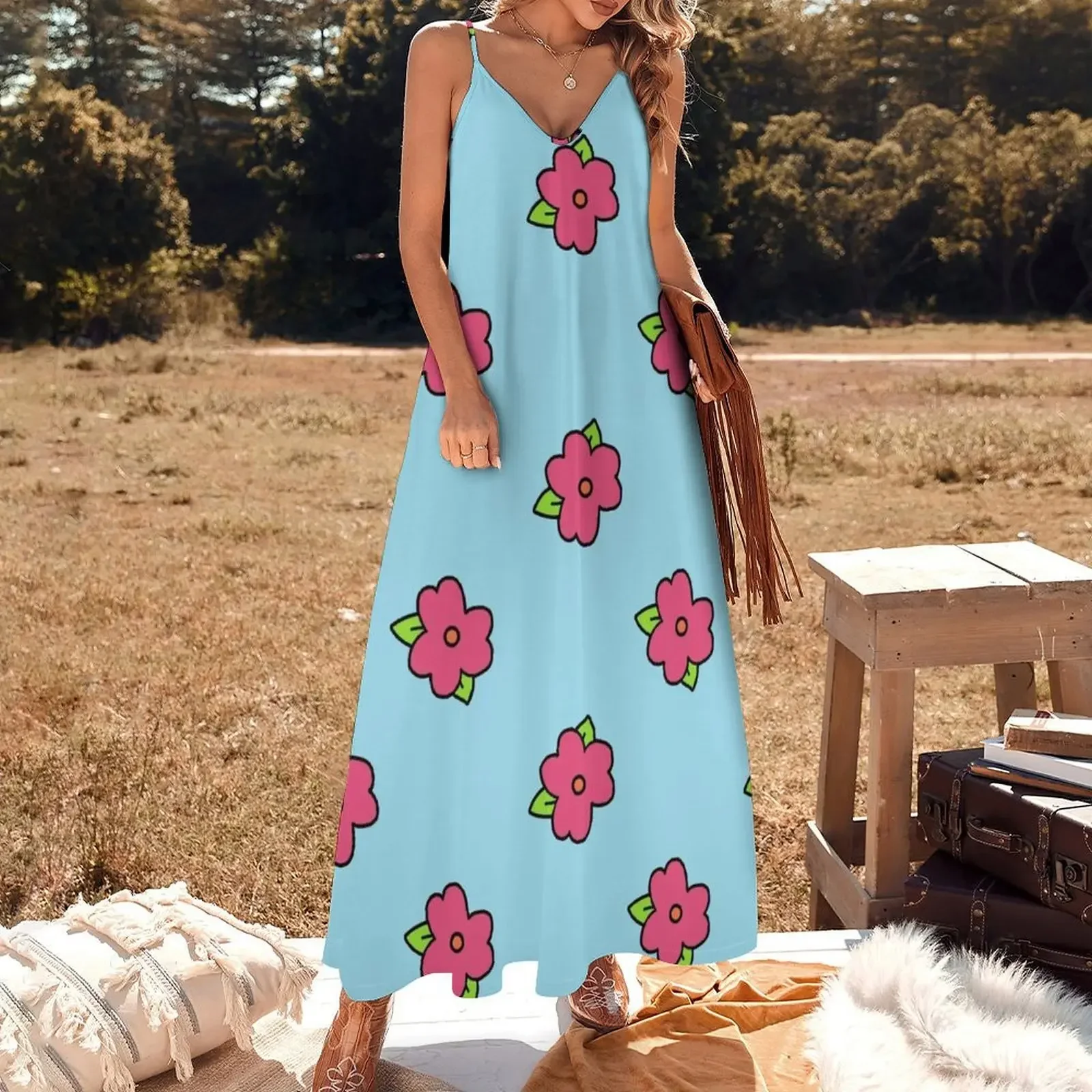 I'll just go with the muumuu Sleeveless Dress luxury evening dress woman for wedding birthday dress