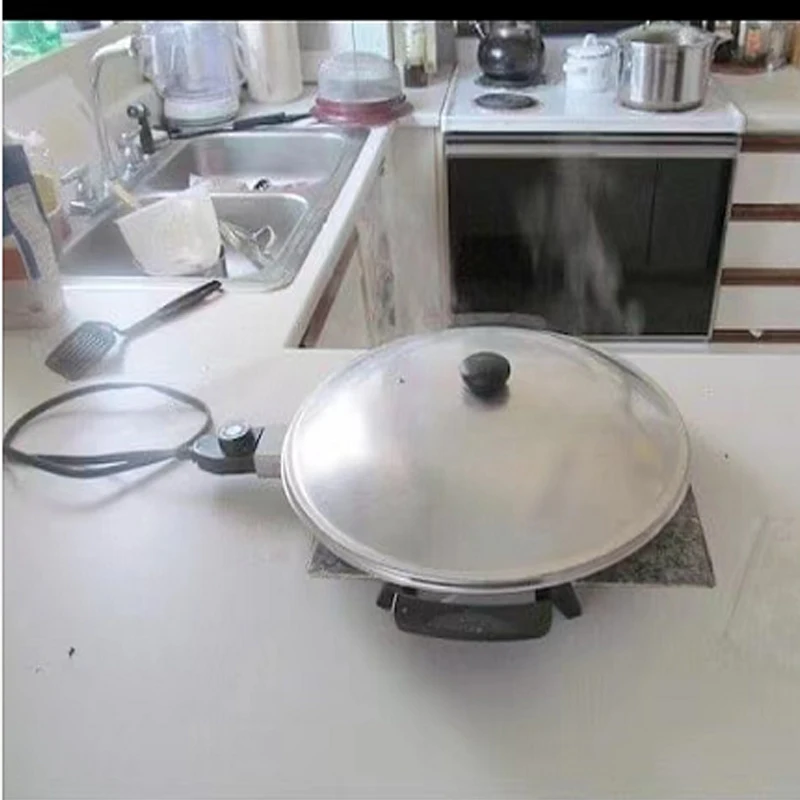 Imagem -02 - Grelhador Ambasha Griddle Gorraasakisr Lefse Smida Batbout Khobz Mitad