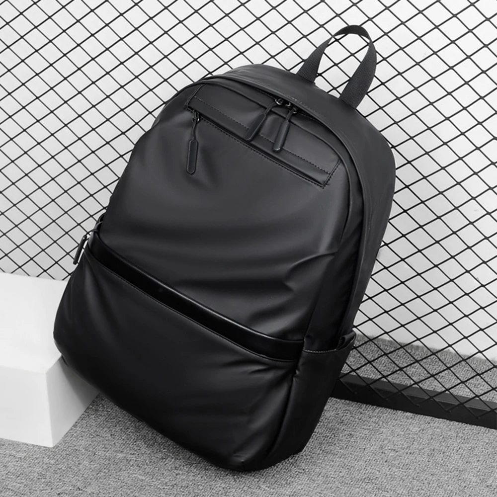 

Women's outdoor large capacity nylon backpack, men's high-end backpack, business computer backpack, sturdy and durable