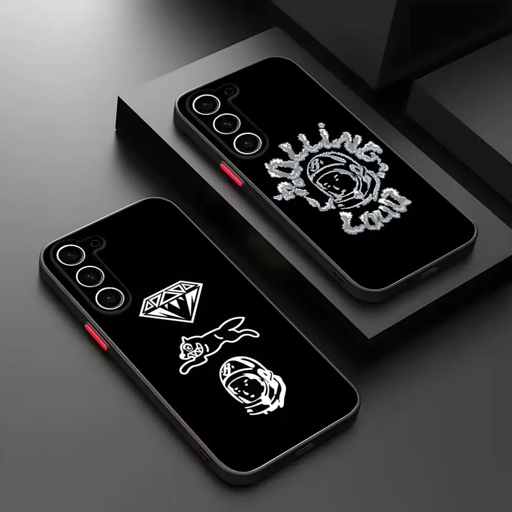 Чехол для телефона B-BillionaireS Boys Club, матовый прозрачный для Samsung S25Plus S21fe S22 FE S23 Ultra S24 Plus S25, роскошная задняя крышка