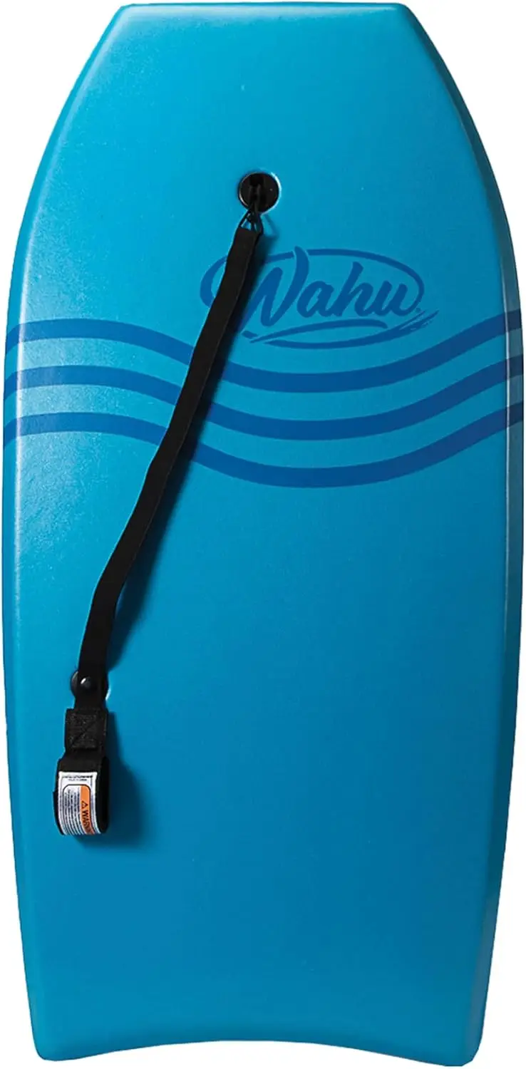 

Легкий пляжный бодиборд 41 дюйм с лишем для крепления, сердцевиной из EPS, декой из XPE и днищем из HDPE для детей от 10 лет