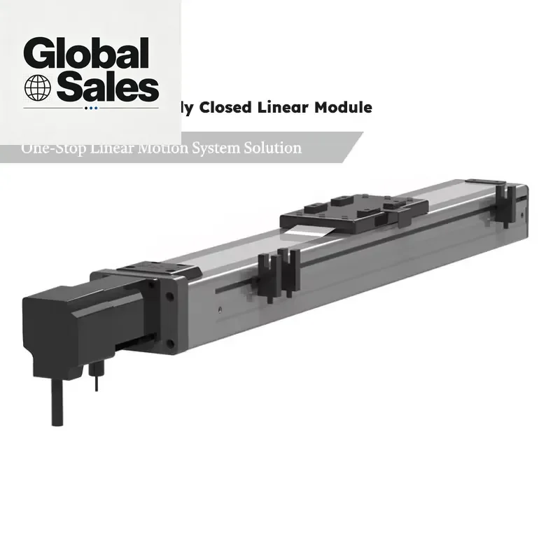 RY100FS CNC Fully Enclosed Linear Module Synchronous Belt Slide Dust-Proof Steel Seal Carton Packing