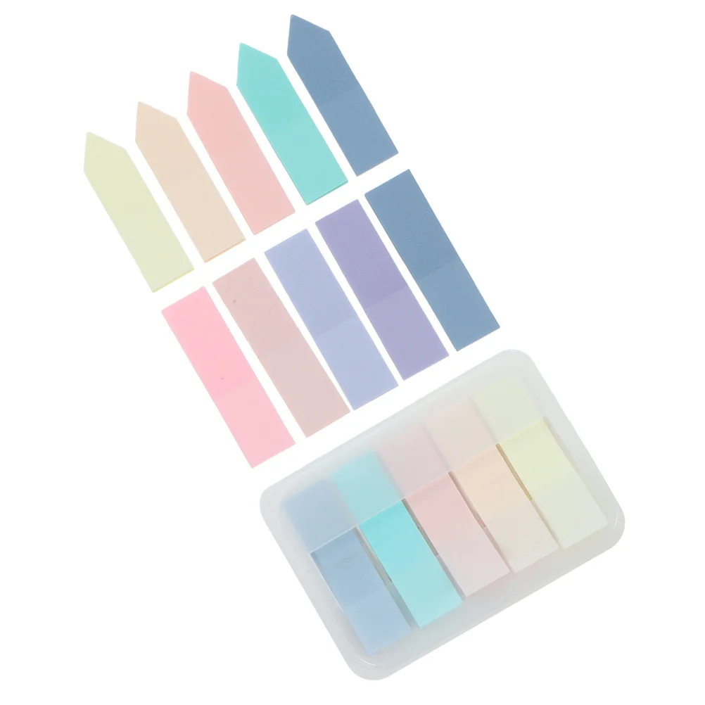 6 Sets Index Stickers Colored Page Markers Multi Function Flags Reading Markers Office Use Practical Self Adhesive