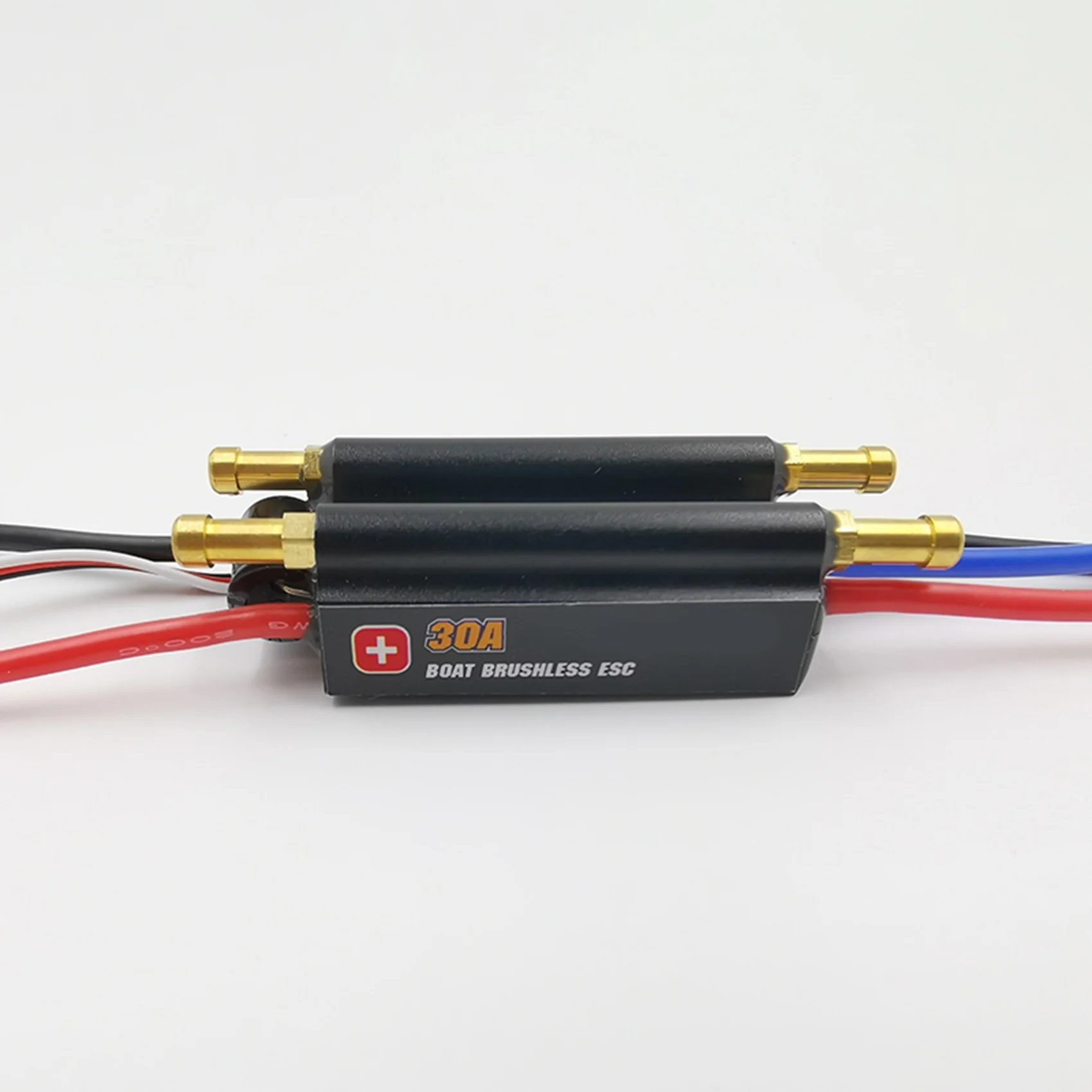 

AS96-1PC RC Boat Water Absorbing Rudder 52Mm Steering Rudder & 1X Rc Boat Brushless Motor ESC 30A Brushless ESC