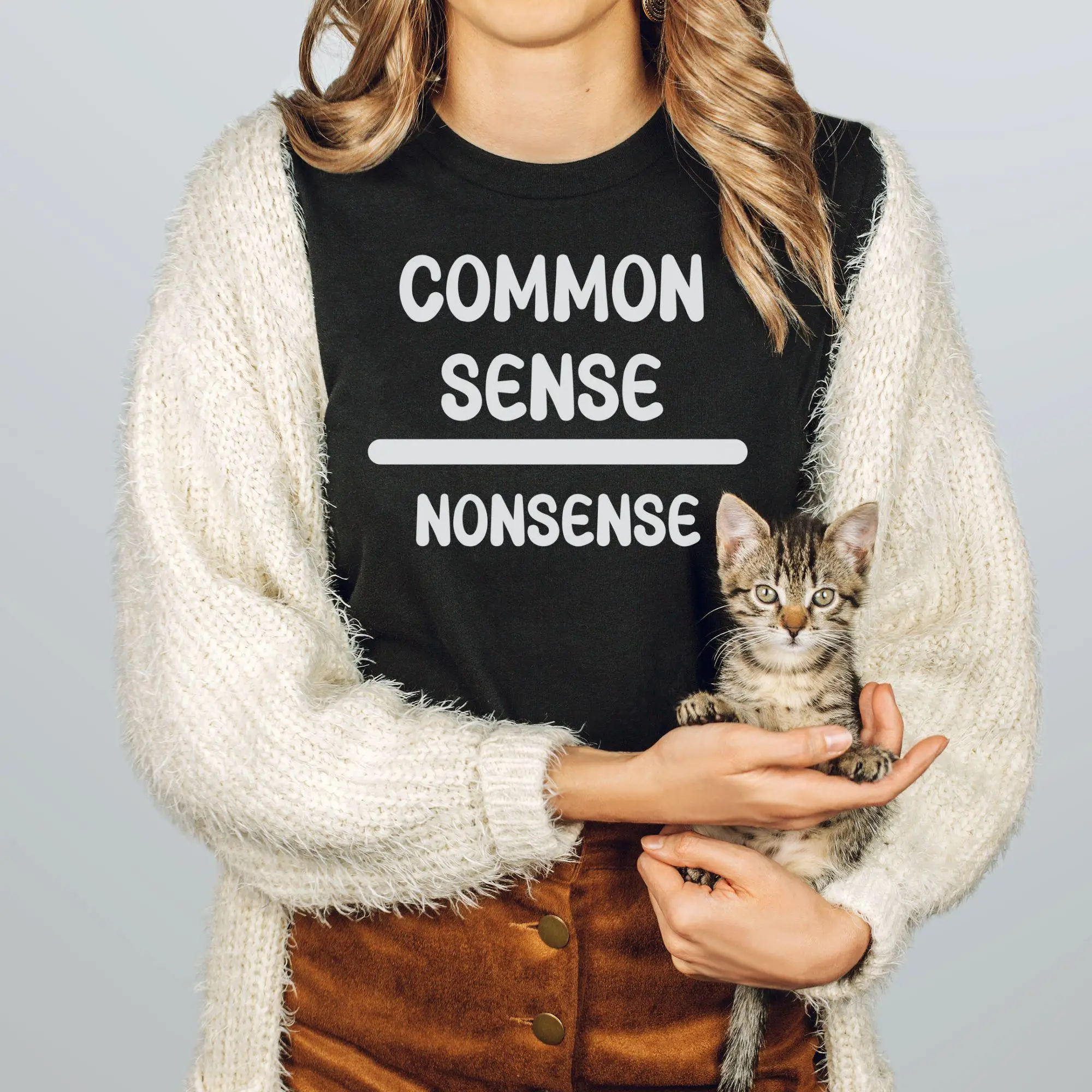 

Common Sense Over Nonsense T Shirt 2024 Voting Democrats Vote Election Democrat Oprah Dnc Speech