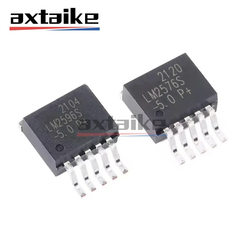 10PCS LM2576S LM2596S 3.3V 5.0V 12V ADJ TO-263 SMD LM2576 LM2596 3A 40V Adjustable 1.2V - 37V Step Down Voltage Regulator IC