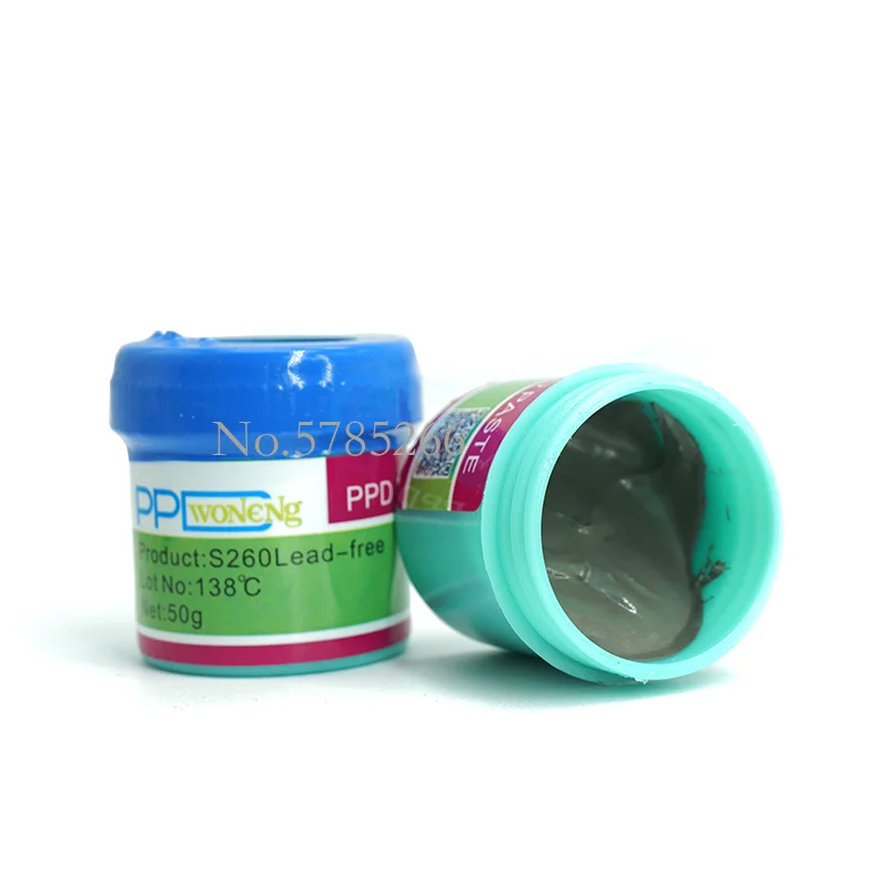 PPD Solder Paste Lead-free Flux 138/158/183/217 Degree Low Medium High Temperature For PCB BGA CPU LED Rework