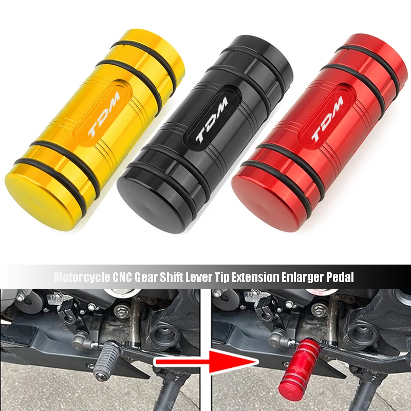 

Motorcycle CNC Gear Shift Lever Pedal Tip Extension Brake Exquisite parts For Yamaha For YAMAHA TDM850 TDM900 TDM 850 900 A GT